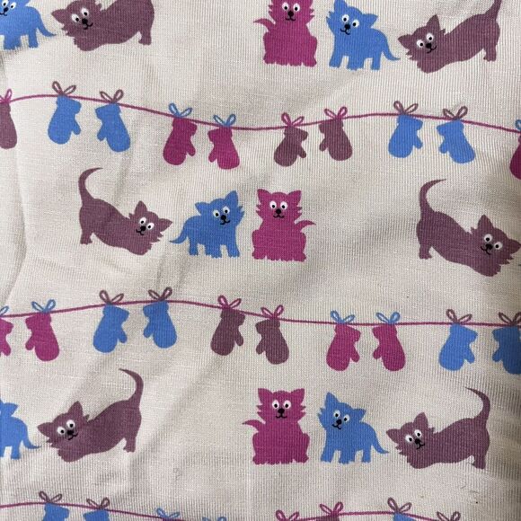 Kickee Pants Latte Three Little Kittens Bamboo Swaddle Baby Blanket Lovey NEW - Picture 5 of 6